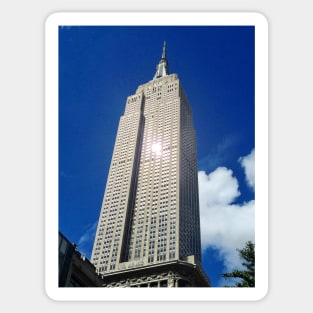 Empire State Building Manhattan New York City Sticker